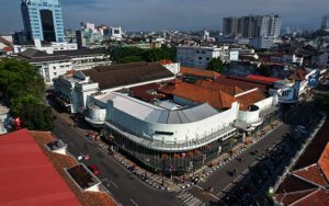 Pertigaan Braga Asia Afrika Bandung.