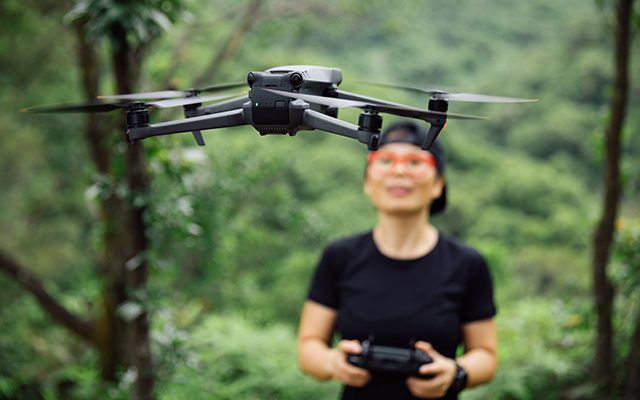 Drone aerial photography