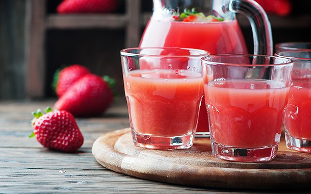 Jus stroberi