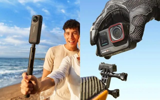 Action Camera Kamera 360 Derajat