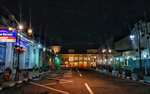 Potret Bandung malam sepi