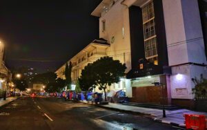 Potret Bandung malam sepi